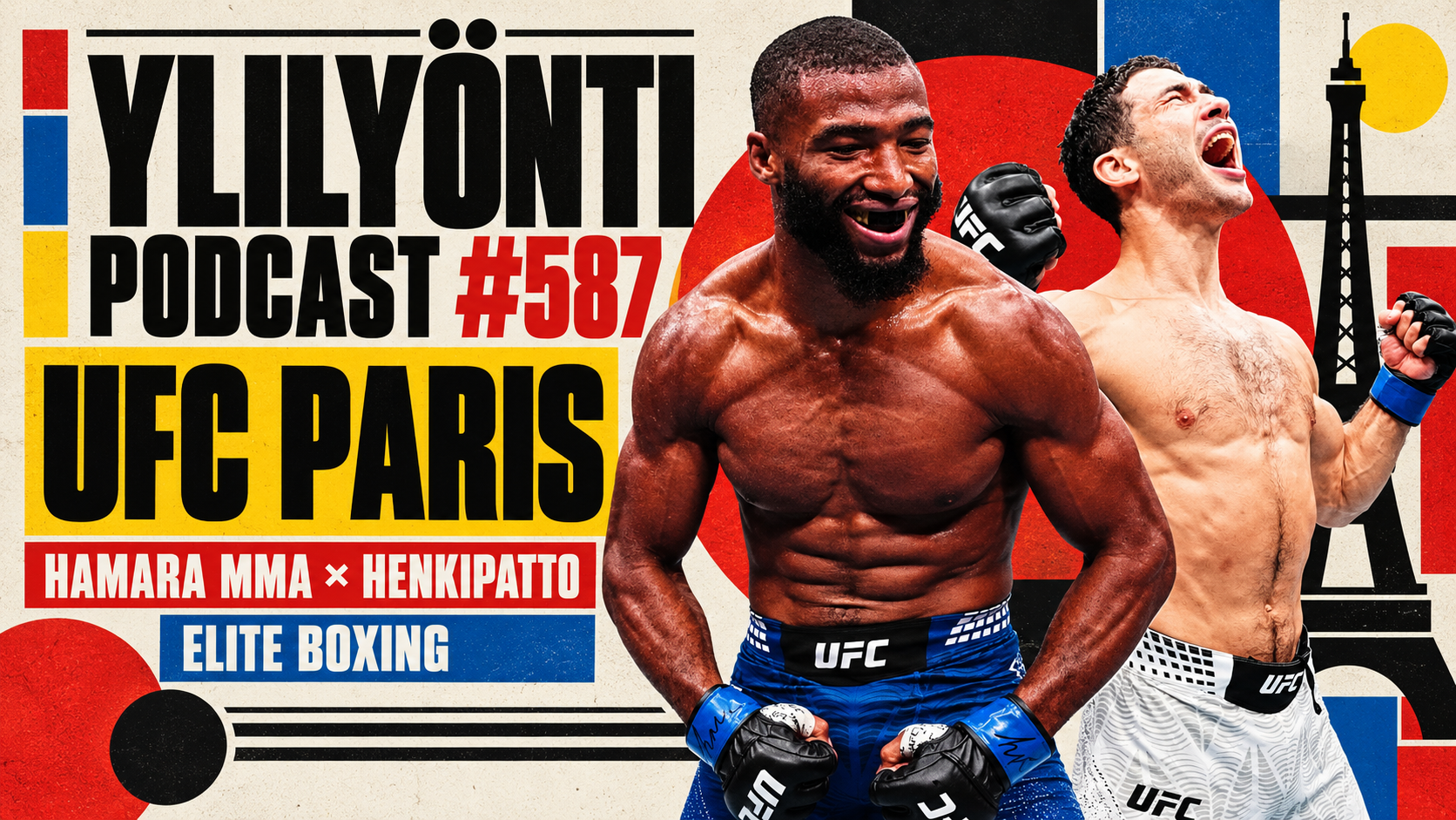 Ylilyönti Podcast #587 – UFC Paris, Parnasse loisti – Hamara MMA & Elite Boxing onnistuivat